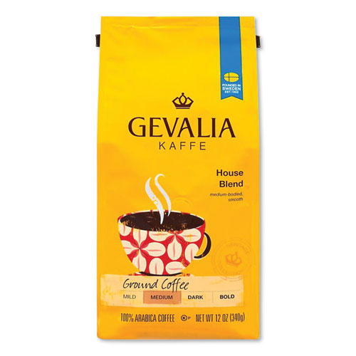 Coffee, House Blend, Ground, 12 Oz Bag