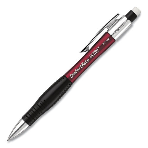 Comfortmate Ultra Mechanical Pencil, 0.7 Mm, Hb (#2), Black Lead, Assorted Barrel Colors, Dozen