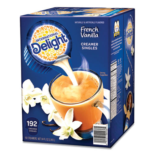 Flavored Liquid Non-dairy Coffee Creamer, French Vanilla, 0.4375 Oz Cups, 192/ct