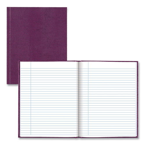 Executive Notebook, 1-subject, Medium/college Rule, Grape Cover, (72) 9.25 X 7.25 Sheets