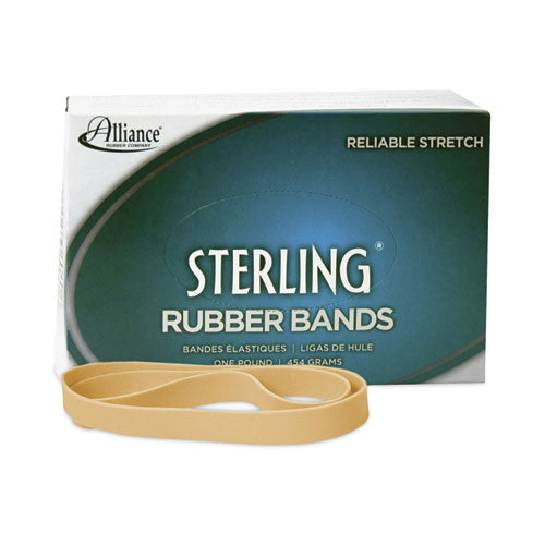 Sterling Rubber Bands, Size 105, 0.05" Gauge, Crepe, 1 Lb Box, 70/box