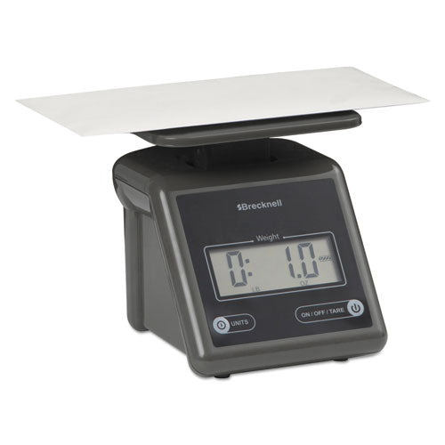 Electronic Postal Scale, 7 Lb Capacity, 5.5 X 5.2 Platform, Gray