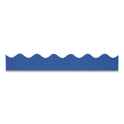 Bordette Decorative Border, 2.25" X 50 Ft Roll, Rich Blue