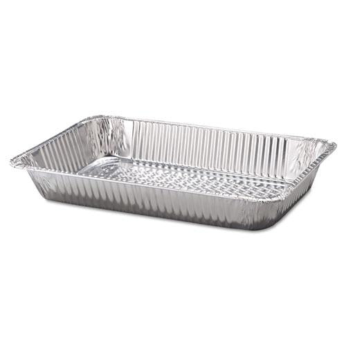 Aluminum Steam Table Pans, Full-size Deep, 3.19" Deep, 12.19 X 20.75, 50/carton