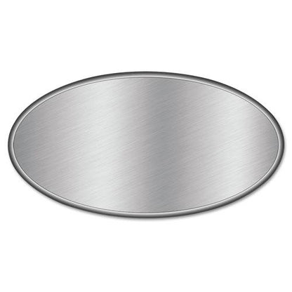 Foil Laminated Board Lids, 9" Diameter, Silver, Aluminum, 500/carton