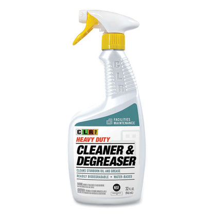 Heavy Duty Cleaner And Degreaser, 32 Oz Spray Bottle