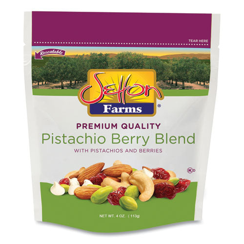 Pistachio Berry Blend, 4 Oz Bag, 10/carton