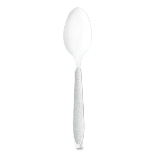 Impress Heavyweight Full-length Polystyrene Cutlery, Teaspoon, White, 100/box, 10 Boxes/carton