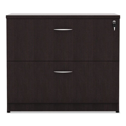 Alera Valencia Series Lateral File, 2 Legal/letter-size File Drawers, Espresso, 34" X 22.75" X 29.5"