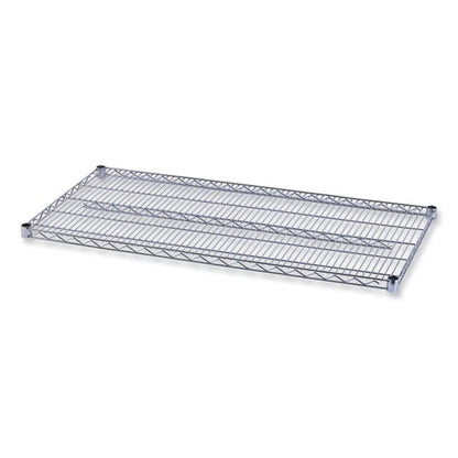 Industrial Wire Shelving Extra Wire Shelves, 48w X 24d, Silver, 2 Shelves/carton