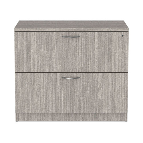 Alera Valencia Series Lateral File, 2 Legal/letter-size File Drawers, Gray, 34" X 22.75" X 29.5"