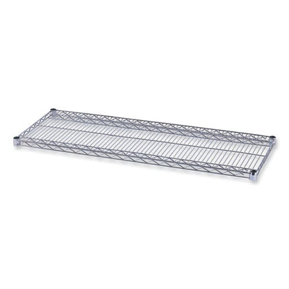 Industrial Wire Shelving Extra Wire Shelves, 48w X 18d, Silver, 2 Shelves/carton