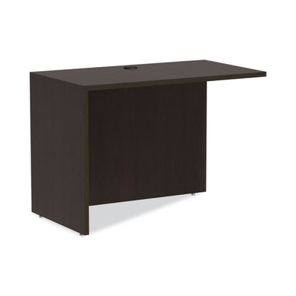 Alera Valencia Series Reversible Return/bridge Shell, 42w X 23.63d X 29.5, Espresso