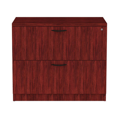 Alera Valencia Series Lateral File, 2 Legal/letter-size File Drawers, Mahogany, 34" X 22.75" X 29.5"