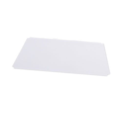 Shelf Liners For Wire Shelving, Clear Plastic, 36w X 24d, 4/pack