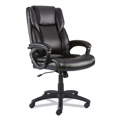 Alera Brosna Series Mid-back Task Chair, Supports Up To 250 Lb, 18.15" To 21.77 Seat Height, Black Seat/back, Black Base