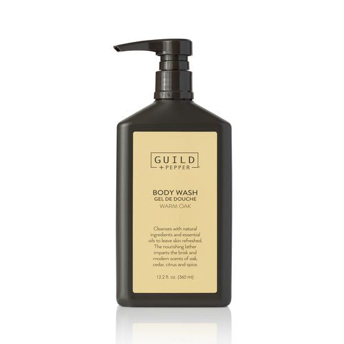 Shower Gel, Warm Oak, 12.2 Oz Bottle, 12/carton