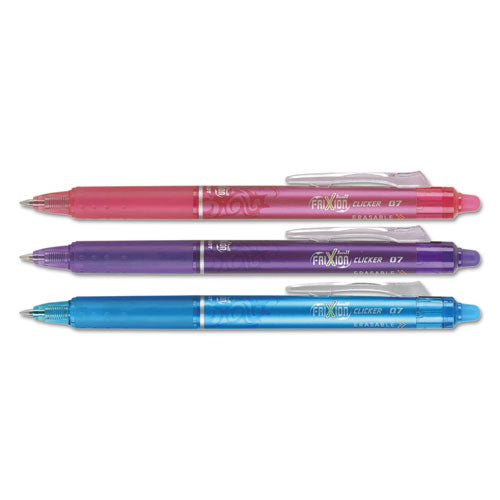 Pen,frixion,click,3pk,ast