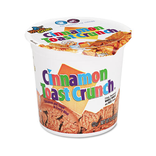 Cinnamon Toast Crunch Cereal, Single-serve 2 Oz Cup, 6/pack