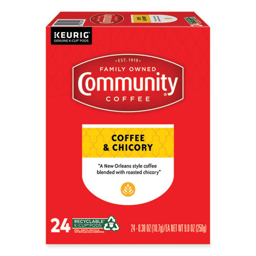 Coffee And Chicory K-cup, 24/box