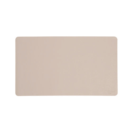 Vegan Leather Desk Pads, 23.6 X 13.7, Sandstone