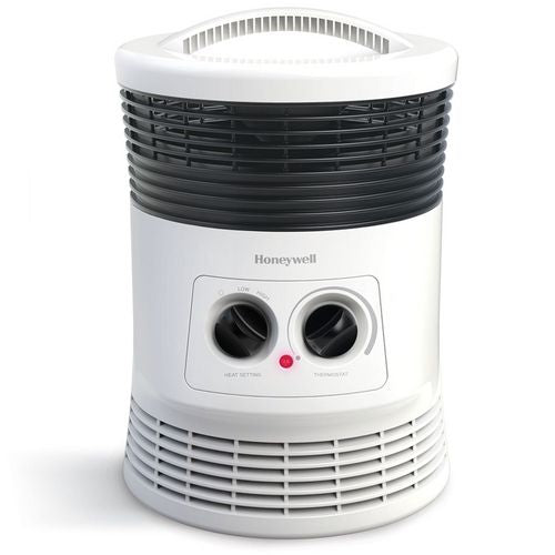 Surround Fan Forced Heater, 1,500 W, 8.1 X 11.2 X 7.9, White