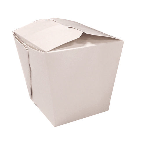 Food Pail, 32 Oz, 4 X 3.69 X 4.55, White, Paper, 400/carton