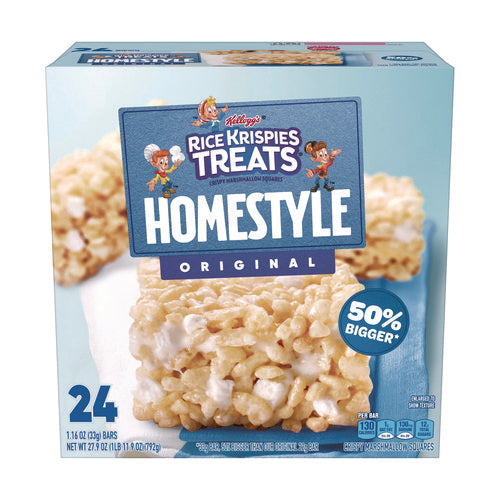 Rice Krispies Treats Homestyle Original Cereal Bar, 1.16 Bar, 24/box