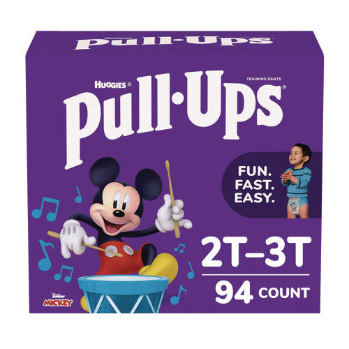 Pull-ups Learning Designs Potty Training Pants For Boys, 2t-3t, 18 Lbs To 34 Lbs, 94/carton