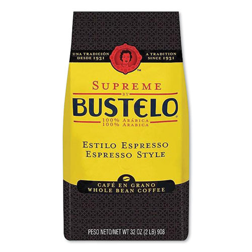 Supreme Espresso-style Whole Bean Coffee, Dark Roast, 2 Lb Bag