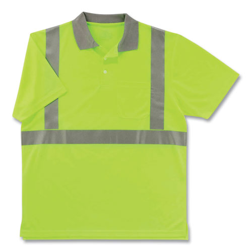 Glowear 8295 Class 2 Hi-vis Polo Shirt, 4x-large, Lime