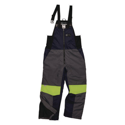 N-ferno 6477 Insulated Cooler Bib Overall, 4x-large, Navy