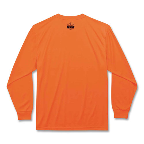 Glowear 8091 Non-certified Hi-vis Long Sleeve Shirt, Small, Orange