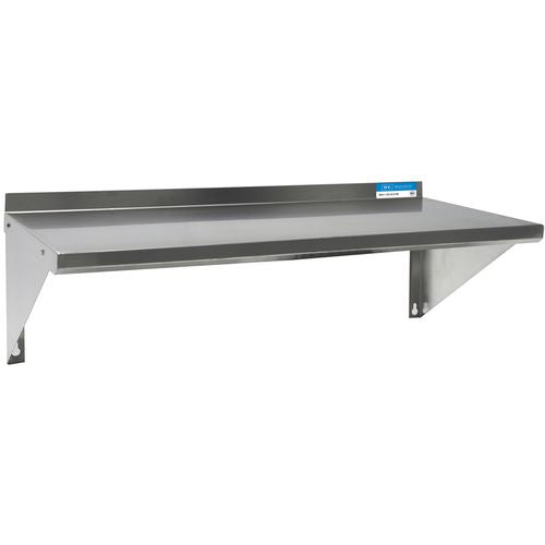 Stainless Steel Economy Overshelf, 32w X 12d X 8h, Stainless Steel, Silver, 2/pallet