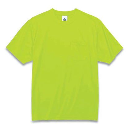 Glowear 8089 Non-certified Hi-vis T-shirt, Polyester, Medium, Lime