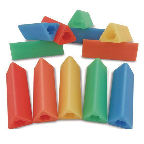 Triangle Grip, 1.75" Long, Assorted Colors, 600/carton