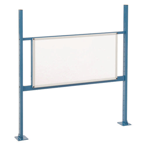 Workbench Whiteboard Panel Kit, Steel/aluminum, 48"