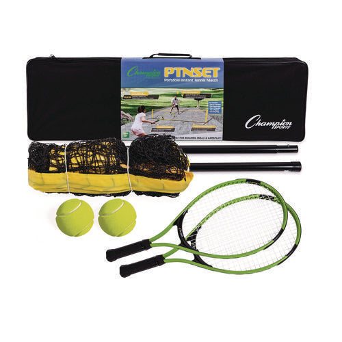 Tennis Net Set With 2 Rackets And 2 Tennis Balls