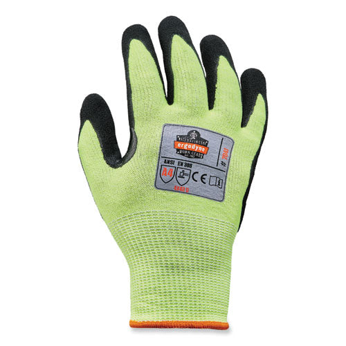 Proflex 7041 Ansi A4 Nitrile-coated Cr Gloves, Lime, X-large, Pair