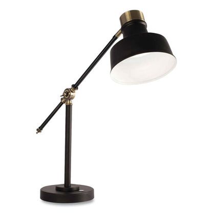 Wellness Series Balance Led Desk Lamp, 4" To 18" High, Black