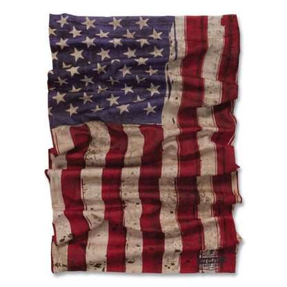 Chill-its 6485 Multi-band, Polyester, One Size Fits Most, American Flag