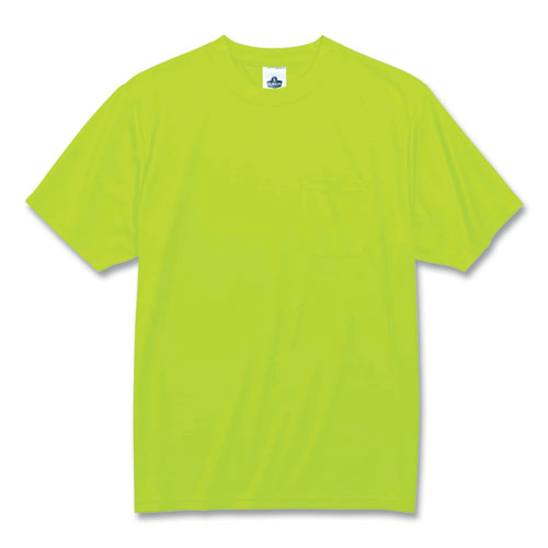 Glowear 8089 Non-certified Hi-vis T-shirt, Polyester, 3x-large, Lime