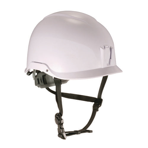 Skullerz 8976 Class E Safety Helmet, 6-point Rachet Suspension, Lime