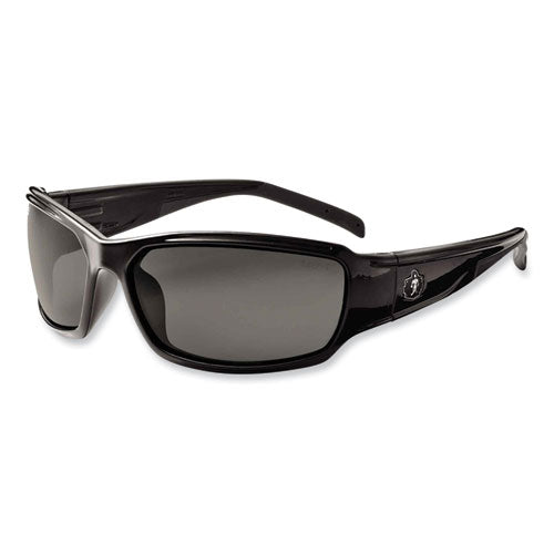 Skullerz Thor Safety Glasses, Black Nylon Impact Frame, Anti-fog Smoke Polycarbonate Lens