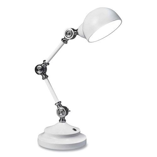 Wellness Series Revive Led Desk Lamp, 15.5" High, White