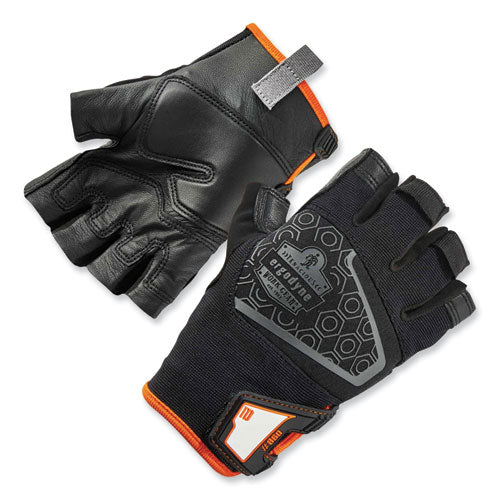 Proflex 860 Heavy Lifting Utility Gloves, Black, Small, Pair