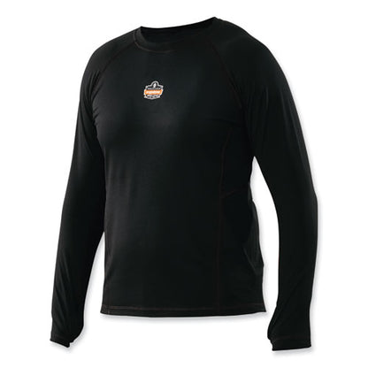 N-ferno 6435 Midweight Long Sleeve Base Layer Shirt, 3x-large, Black