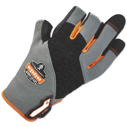 Proflex 720 Heavy-duty Framing Gloves, Gray, Small, 1 Pair