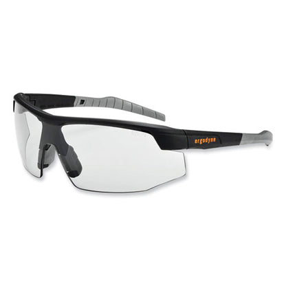 Skullerz Skoll Safety Glasses, Black Nylon Impact Frame, Anti-fog, Indoor/outdoor Polycarbonate Lens