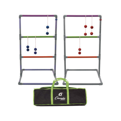 Pro Ladder Golf Game Set, (2) 22" X 37.5" Ladders/six Bolas/carry Bag